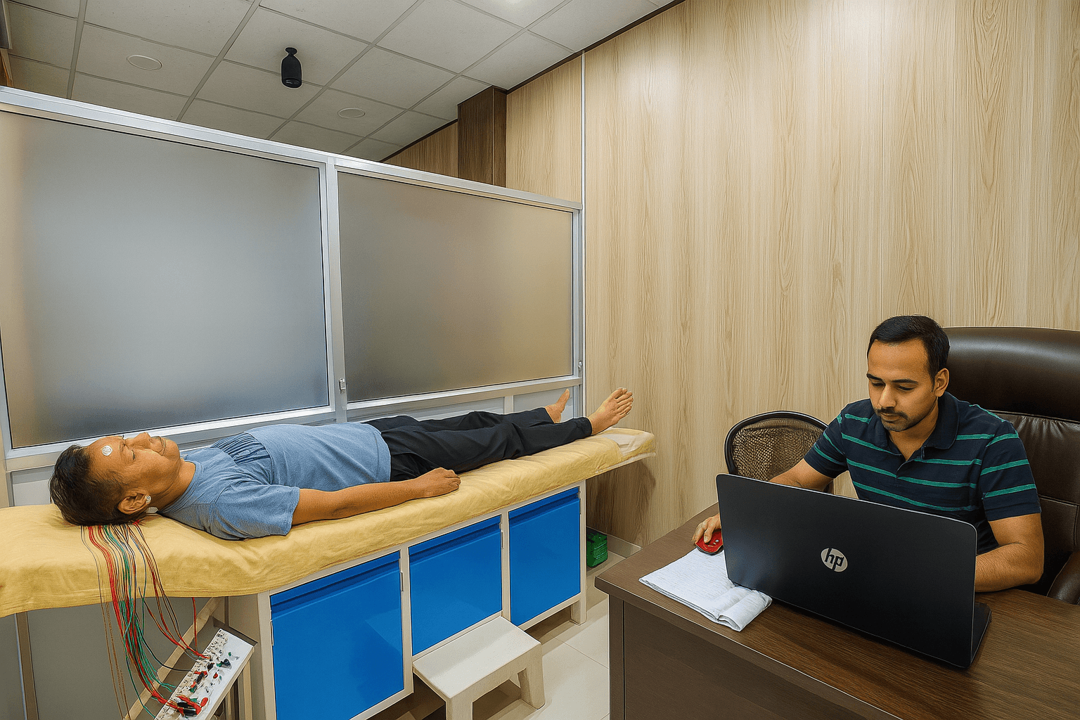 Medical consultation room at SR Metro